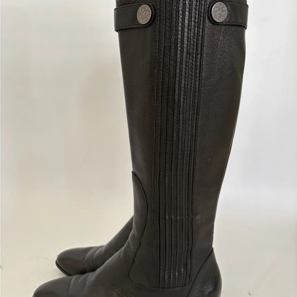 Cole Haan Nike Air Leather Knee-High Boots - Picture 3 of 8
